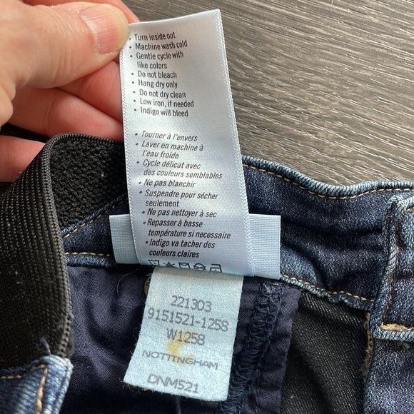 ⭐️HP⭐️Sz30 Paige Verdugo Ultra Skinny Maternity denim Nottingham wash EUC - Picture 14 of 14